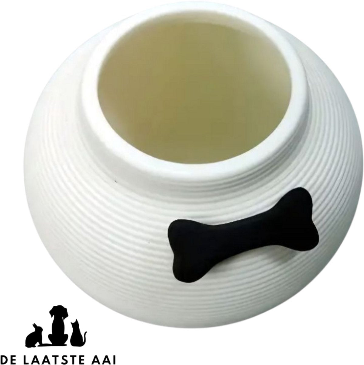 Schwarze Urne - 350 ml - mit Erinnerungsanhängern