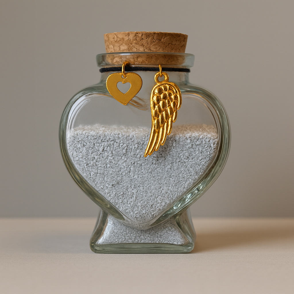Gedenkflaschen - Herz