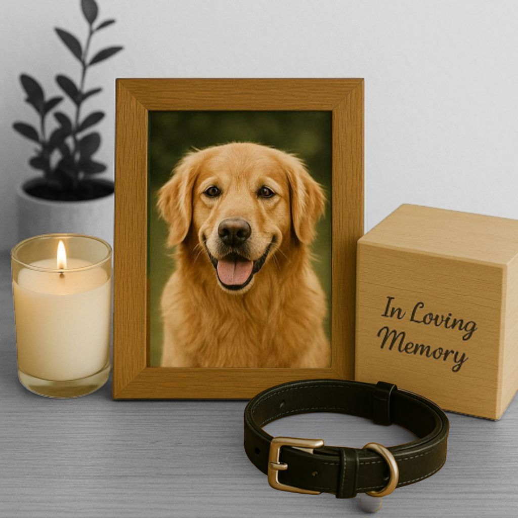 Herdenkingsplekje voor hond