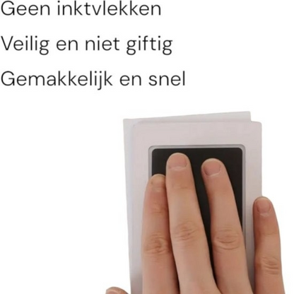 Inktloze poot- of neusafdruk printkit - Goud