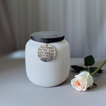 Urn - 200 ML - Wit - Met Hangertje