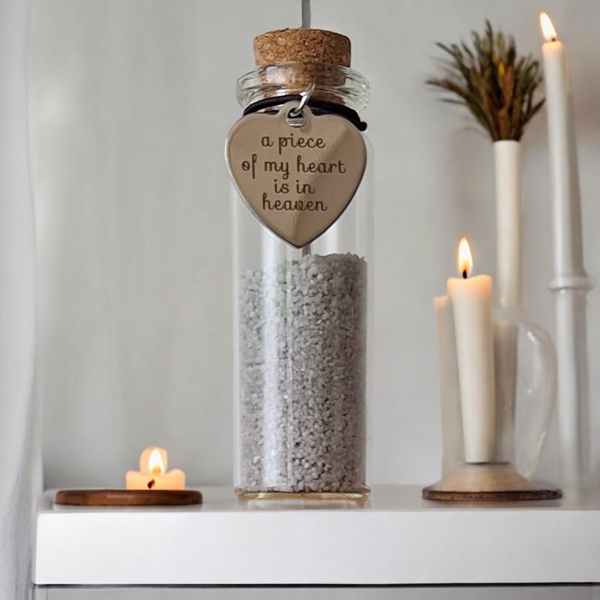 memorial flesjes voor kat of hond, gedenkflacon, herinnering aan kat of hond, bewaren plukjes vacht van kat of hond