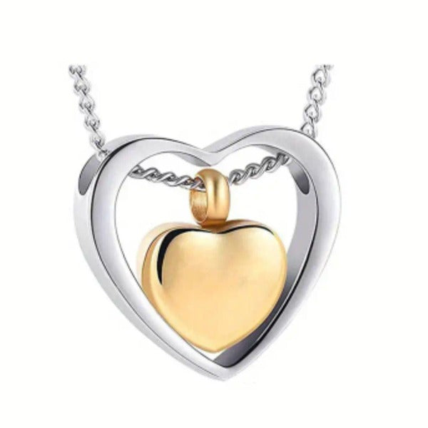 Ashanger Hart - Goud/Zilverkleur