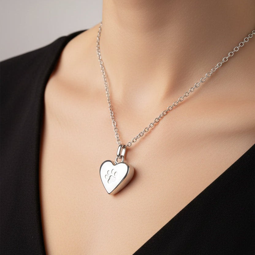 Ashanger Hart - Pootafdruk - Zilverkleur