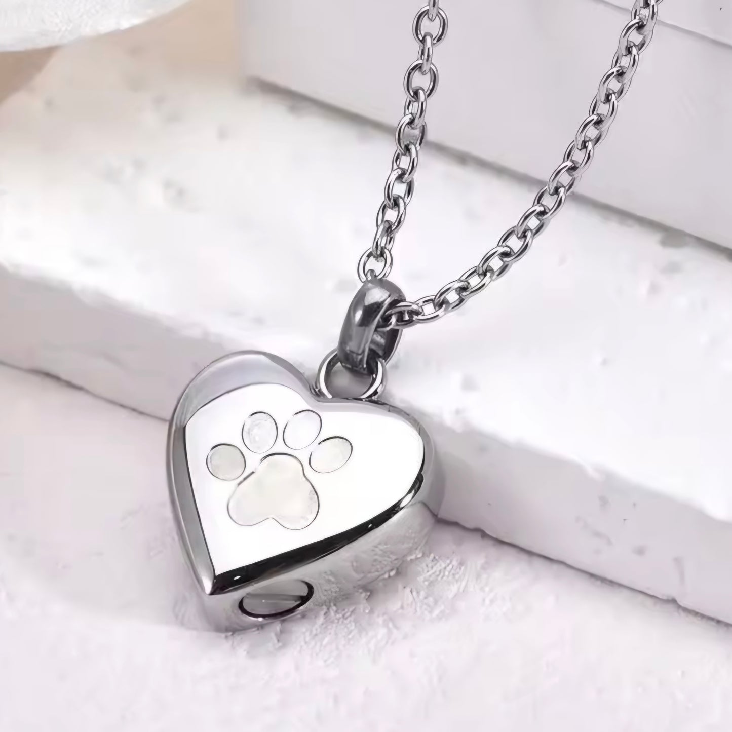 Ashanger Hart - Pootafdruk - Zilverkleur