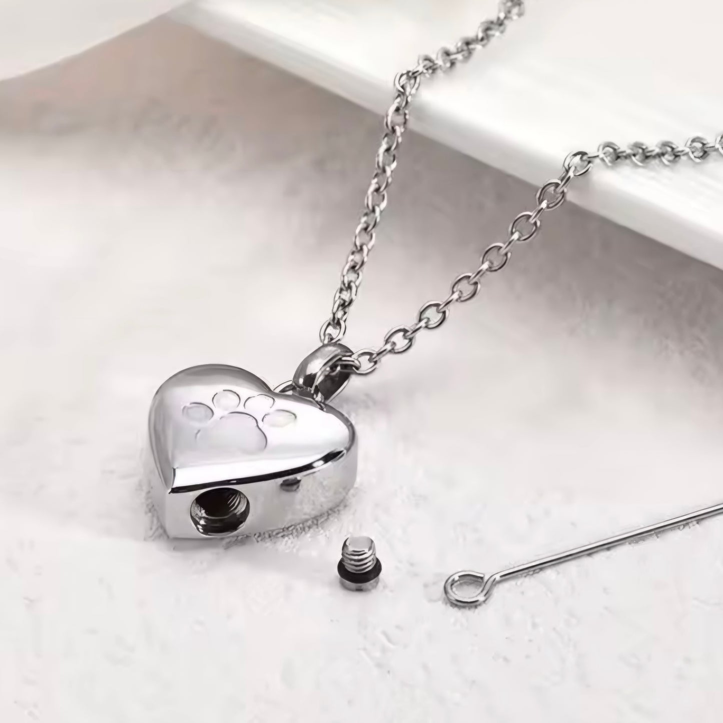 Ashanger Hart - Pootafdruk - Zilverkleur