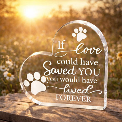 Herdenkingsbeeld voor huisdier - If Love