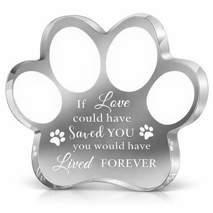 Herdenkingsbeeld voor huisdier - Pootje