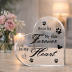 Herdenkingsbeeld voor huisdier - Once by my side
