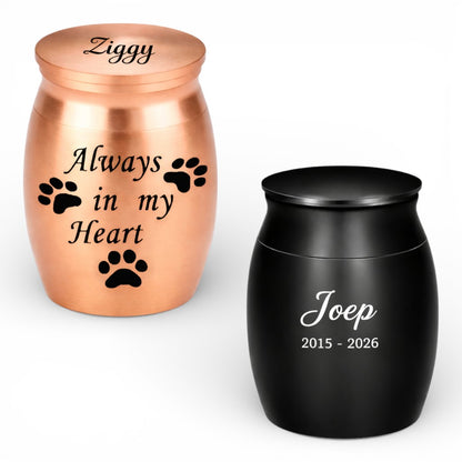 Mini-Urne – Edelstahl – 25 ml 