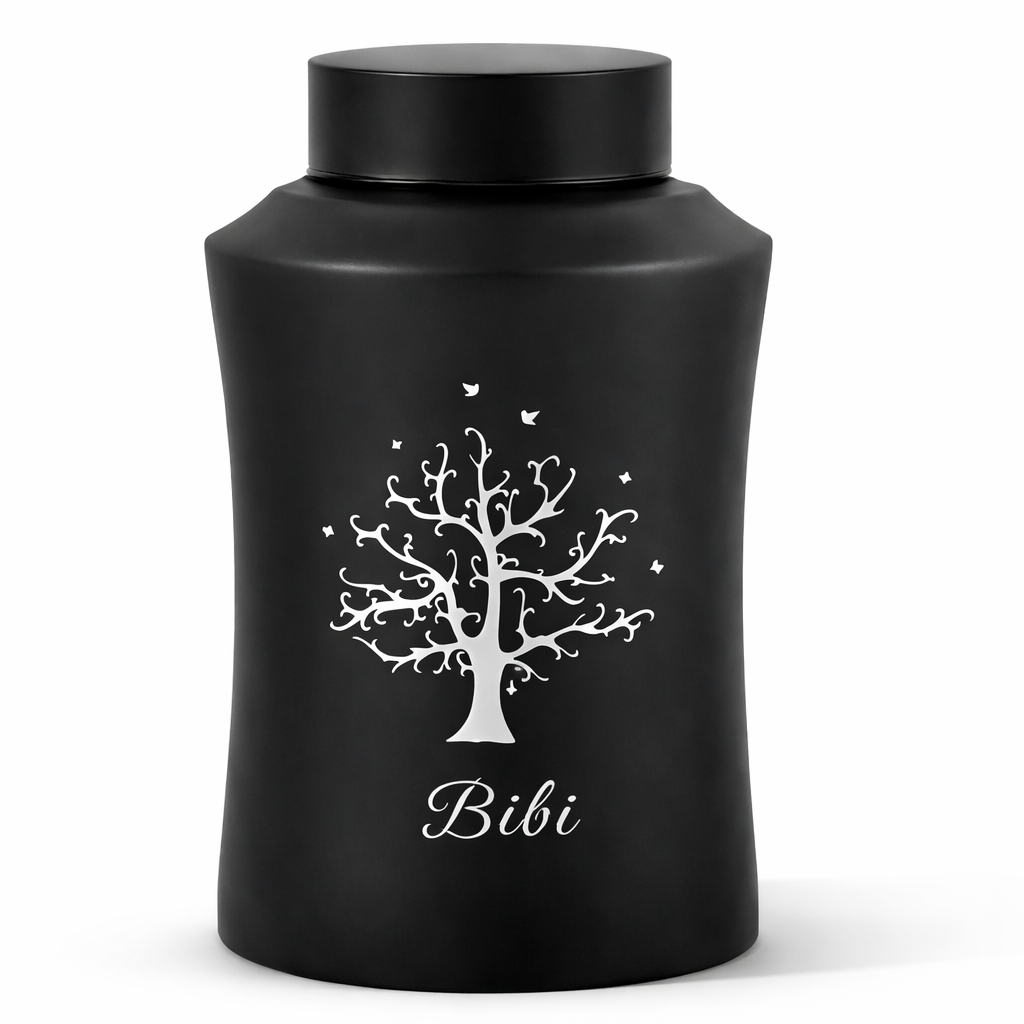 Urn - 250 ML - Zwart - Levensboom