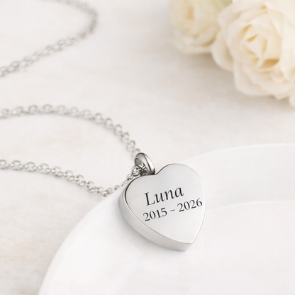 gravure naam en datum huisdier