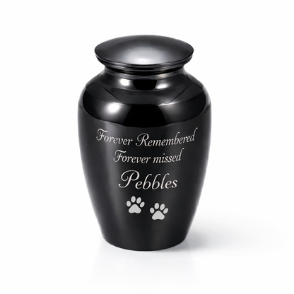 Mini-Urne – Edelstahl – 55 ml – Kann nach Ihren Wünschen personalisiert werden