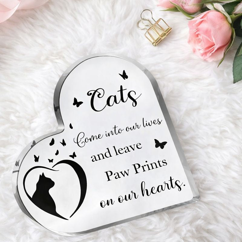 Herdenkingsbeeld - Kat - Pawprints