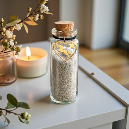 Gedenkflasche – Pferd 