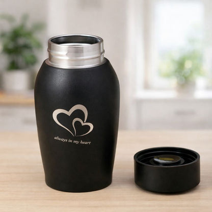 Urn - 250 ML - Zwart - Always in my heart