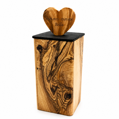 Urne Olivenholz - 500 ML