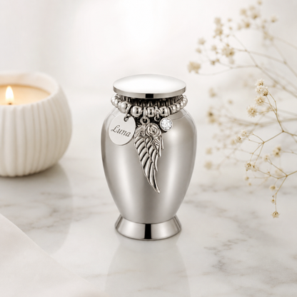 Mini-Urne - Edelstahl - 55 ML