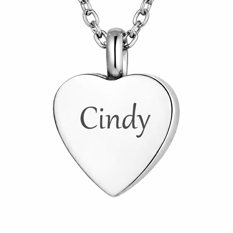 Herzanhänger - Pfotenabdrücke 