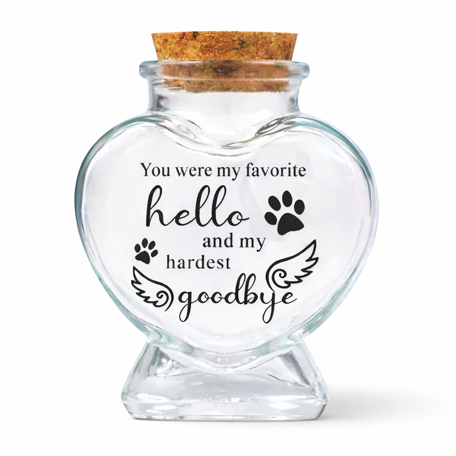 Gedenkflasche - Mit Text