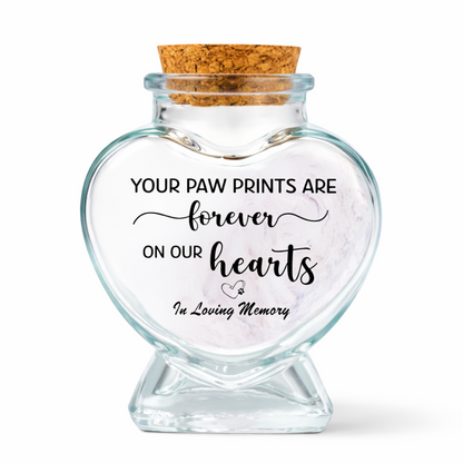 Gedenkflasche - Mit Text