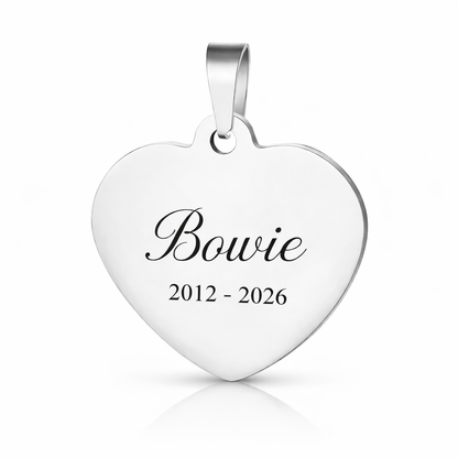 Anhänger mit Gravur – 3,5 x 3,5 cm