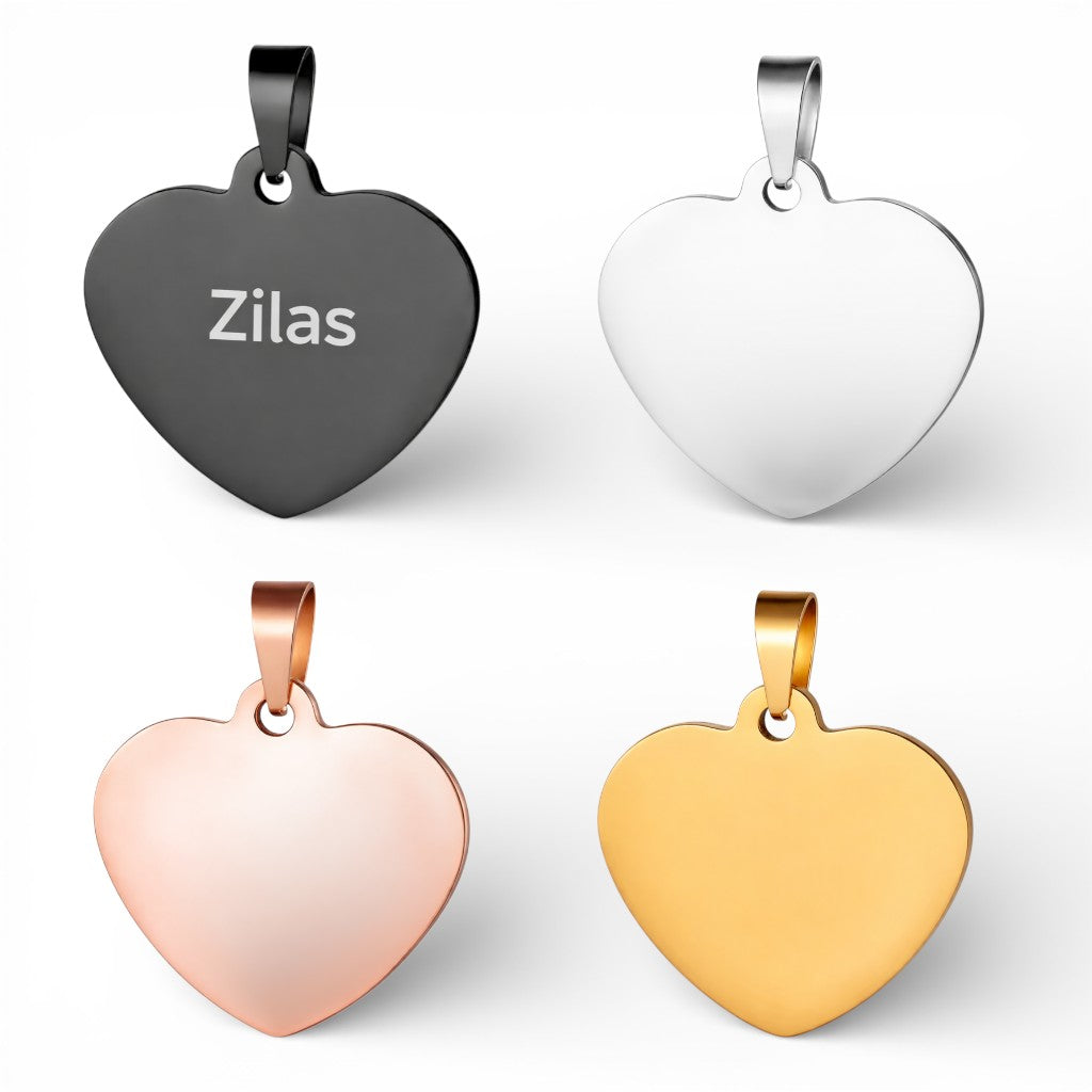 Anhänger mit Gravur – 2,5 x 2,5 cm