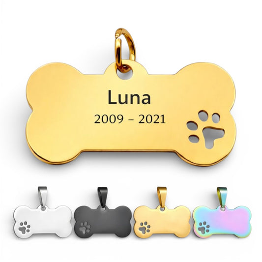 Anhänger mit Gravur – Hund