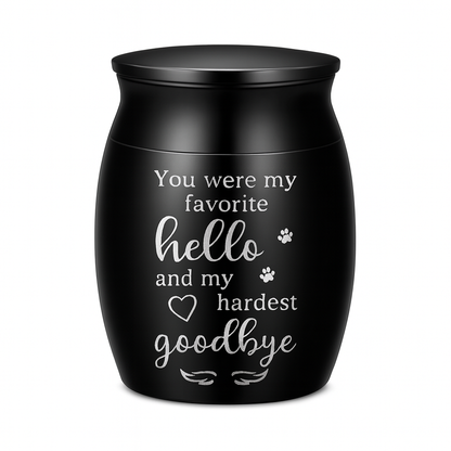 Mini-Urne – Edelstahl – 25 ml