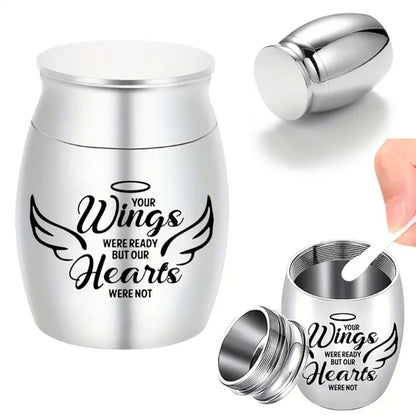 Mini-Urne – Edelstahl – 25 ml