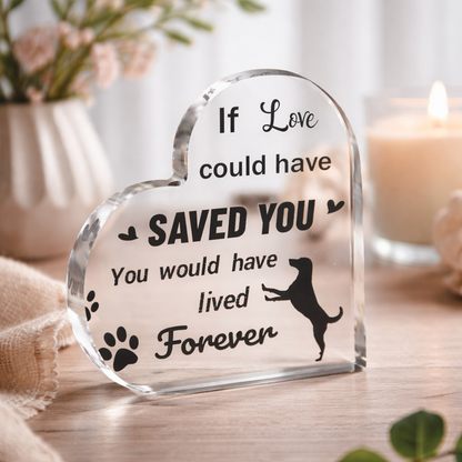 Gedenkstatue – Hund – Wenn Liebe könnte