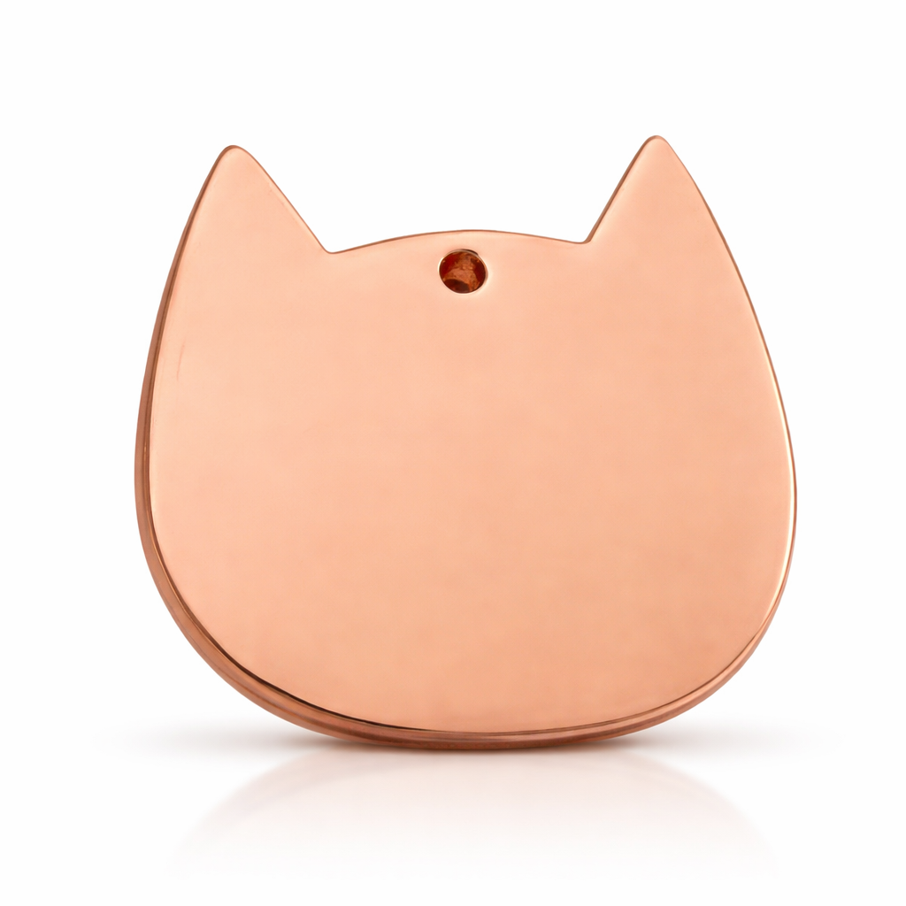 Memorial Flesje - Hanger met naam Kat