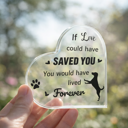 Gedenkstatue – Hund – Wenn Liebe könnte