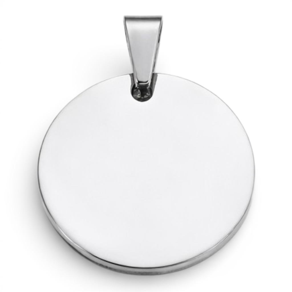 Anhänger mit Gravur - 2,5 cm