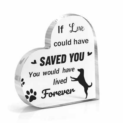 Gedenkstatue – Hund – Wenn Liebe könnte