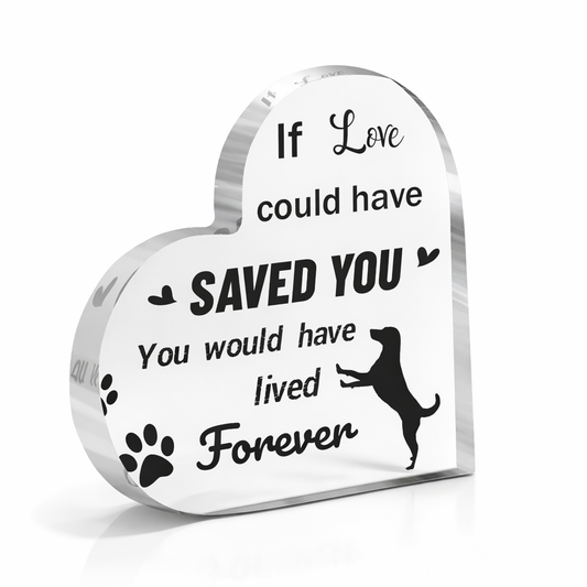 Gedenkstatue – Hund – Wenn Liebe könnte