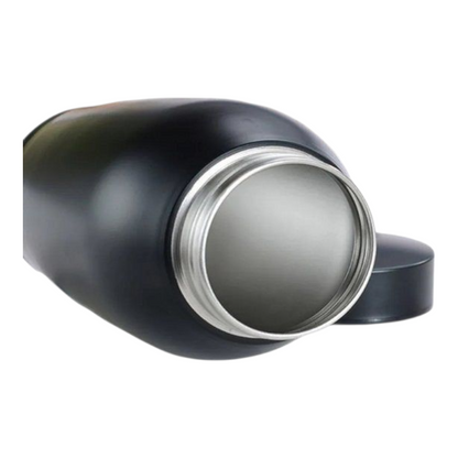 Zwarte RVS Urn met Pootafdrukjes – Favorite Hello Hardest Goodbye