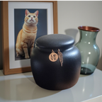 Urn - 150 ML - Zwart - Met Hangertjes