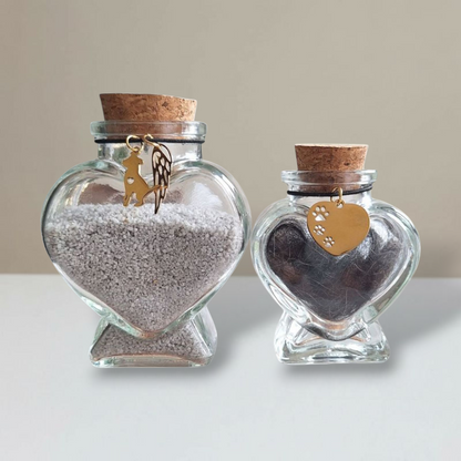 Gedenkflaschen - 2er Set - Hund