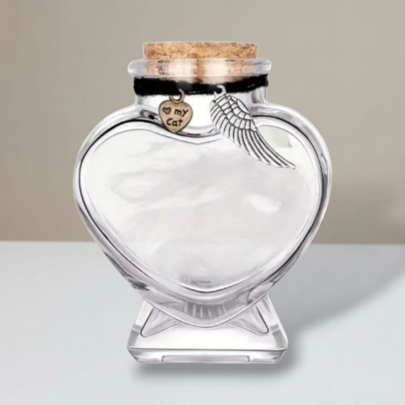 Gedenkflasche - Katze