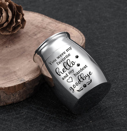 Mini-Urne – Edelstahl – 25 ml