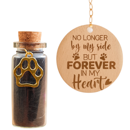 Herdenkingsfotolijst met Asbuisje - Kat