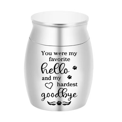 Mini-Urne – Edelstahl – 25 ml