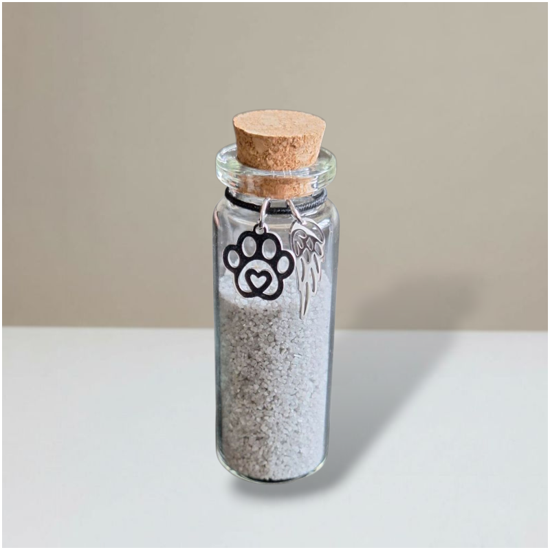 Gedenkflasche - Gold und Silber 