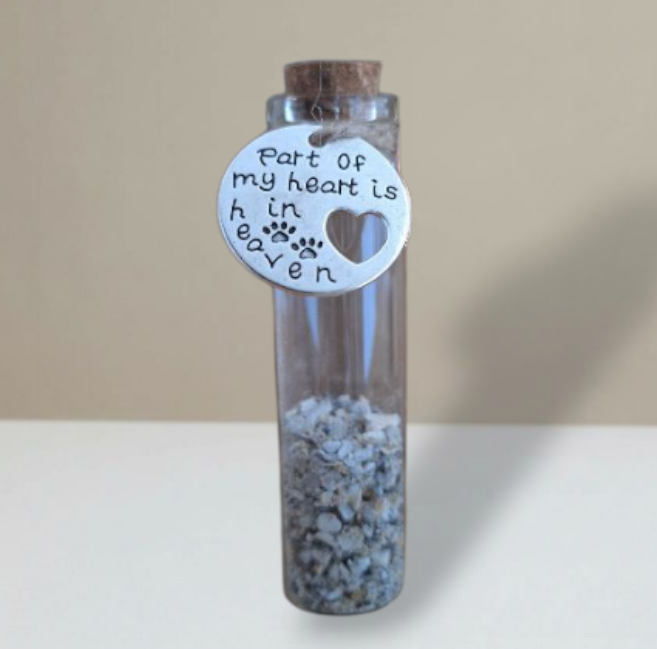 Gedenkflasche - Silber